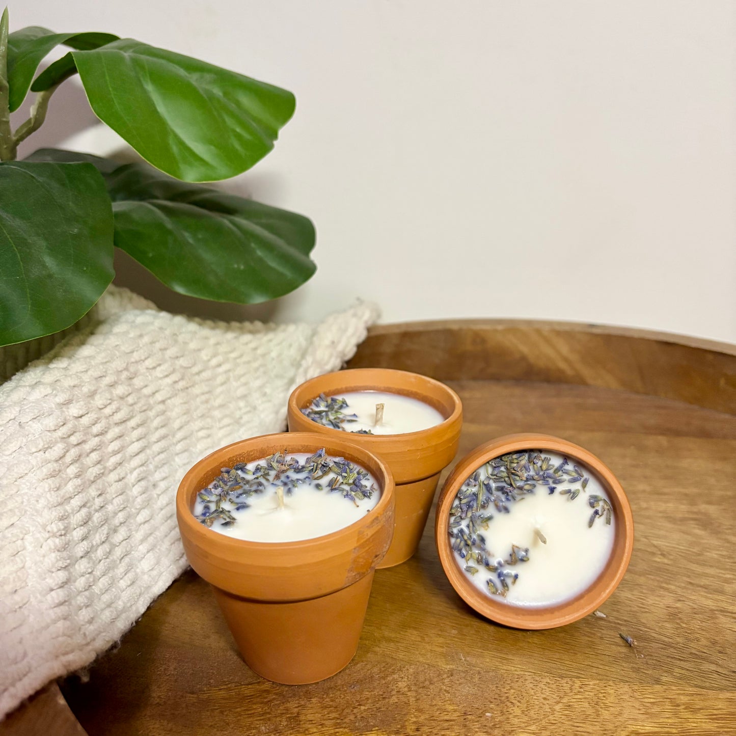 Mini Terracotta Pot Candle