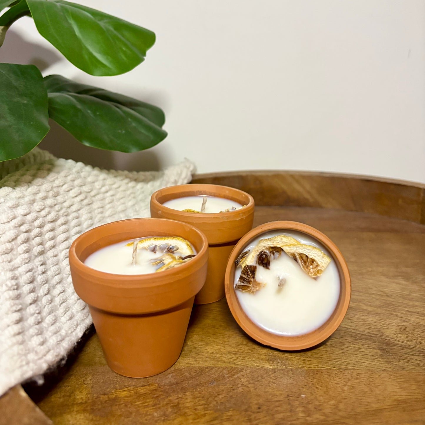 Mini Terracotta Pot Candle