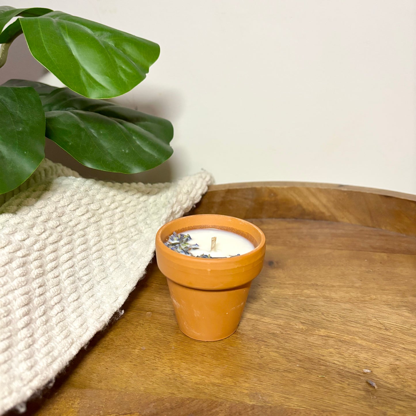 Mini Terracotta Pot Candle