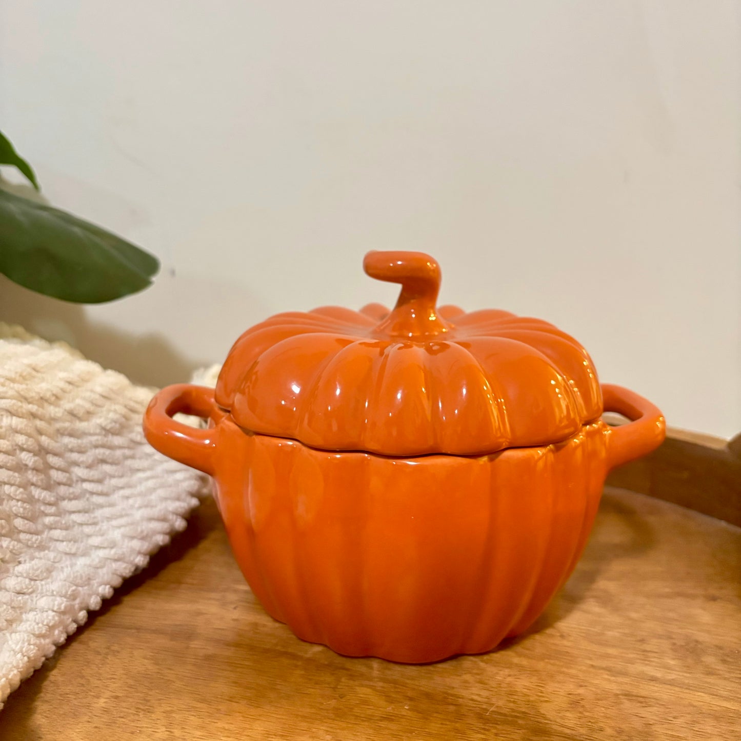 Large Pumpkin Candle